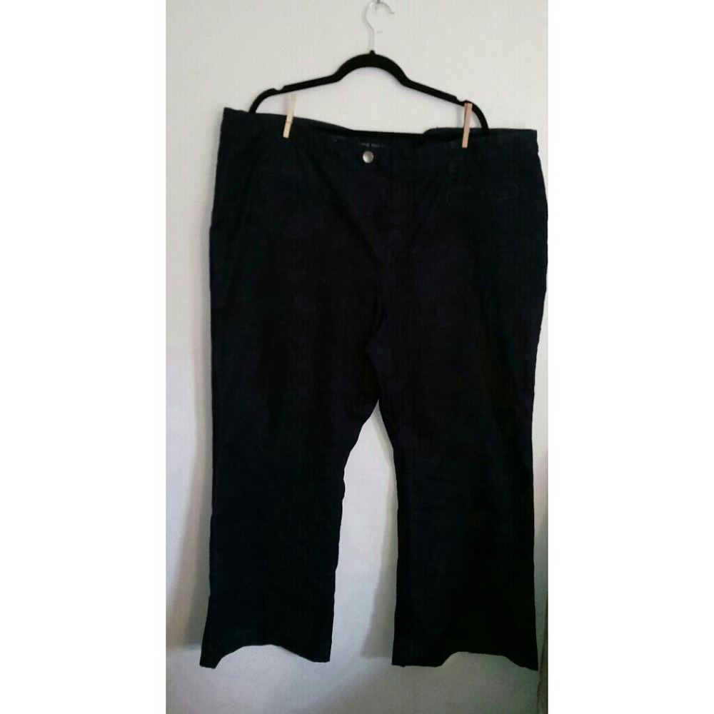 Lane Bryant Petite High waisted wide leg jeans